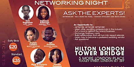 African Bridal presents Wedding Vendors Networking Night - WVNN primary image