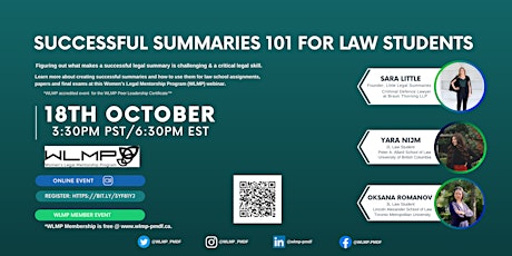 Successful Summaries 101 for Law Students