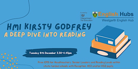 A Deep Dive into Reading - Update - Kirsty Godfrey HMI