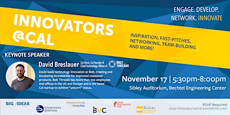 2022 Innovators@Cal: Fostering Innovation Across UC Berkeley primary image