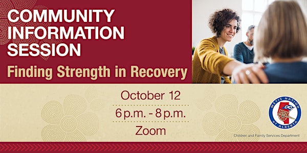 Community Info Session: Building Strength in Recovery