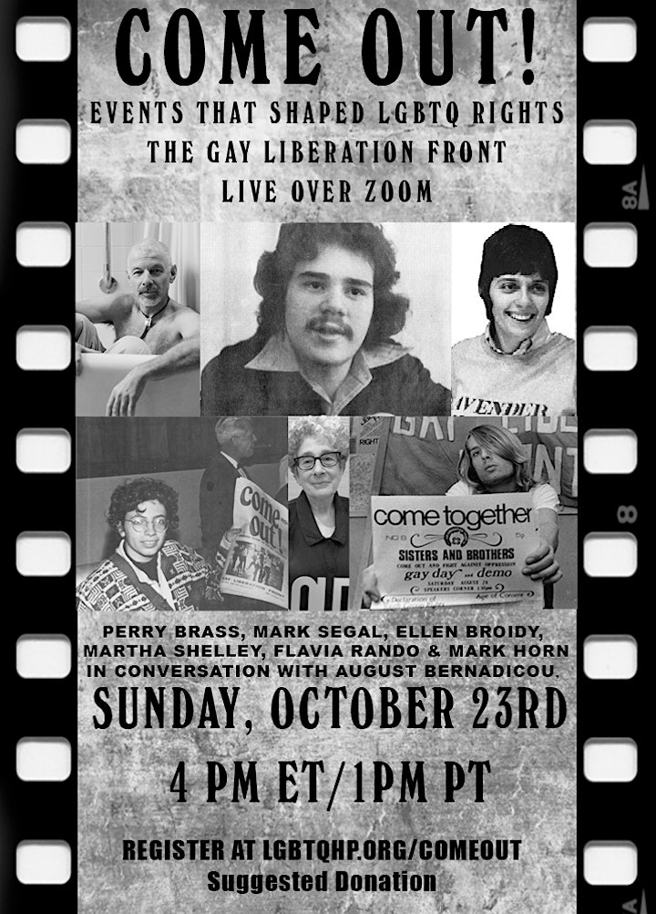COME OUT!  Events That Shaped LGBTQ Rights image