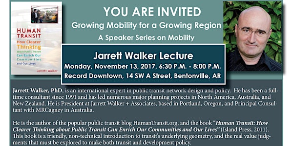 Growing Mobility for a Growing Region -  A Speaker Series on Mobility