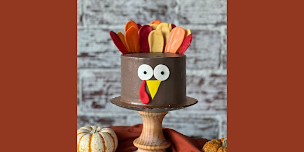 Kids Turkey Cake Decorating Class