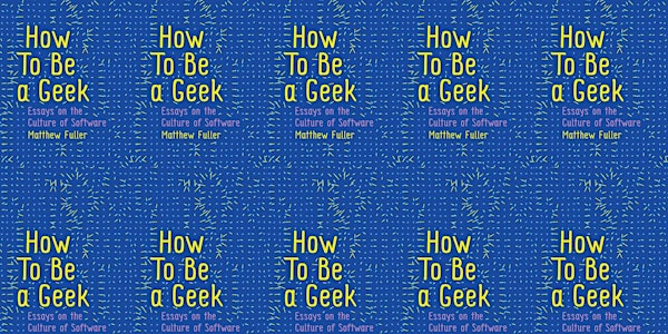 How To Be a Geek: Essays on the Culture of Software Book Launch