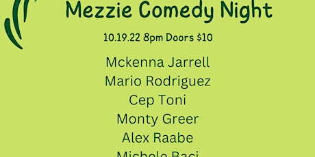 Mezzie Comedy Night
