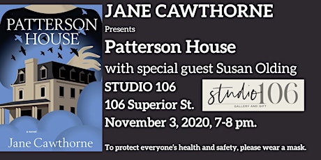 Patterson House Book Launch with Jane Cawthorne