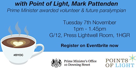 #VolunteeringMatters Coffee Talk: with Point of Light, Mark Pattenden primary image