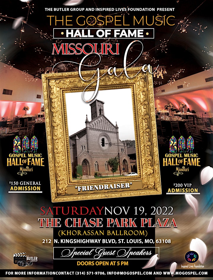 Gospel Music Hall Of Fame - Missouri Gala "Friendraiser" image