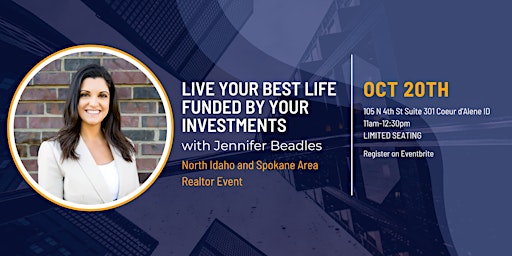 Live your best life funded by your investments with Jennifer Beadles