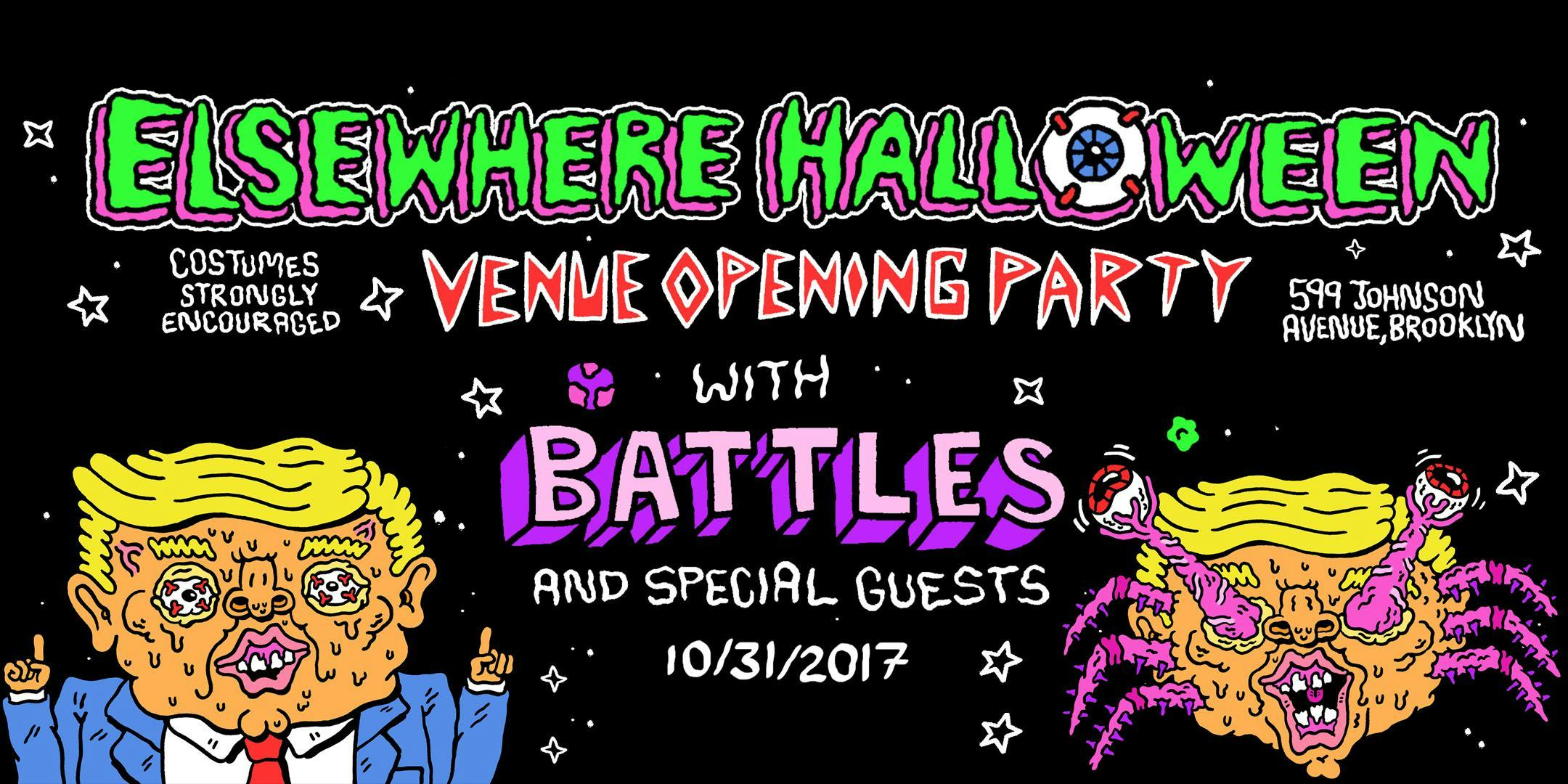 Elsewhere Halloween Grand Opening with Battles!