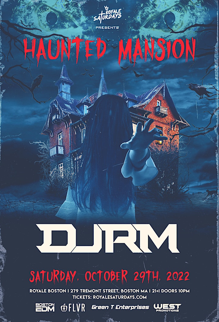Royale Saturdays |Haunted Mansion | 10.29.22 | 10:00 PM | 21+ image