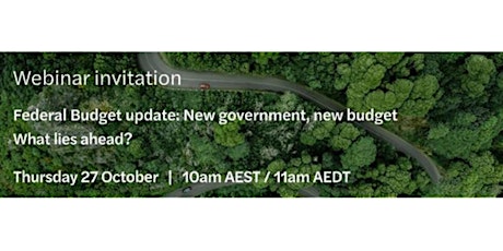 Mazars Federal budget update: New Government, new budget - what lies ahead?