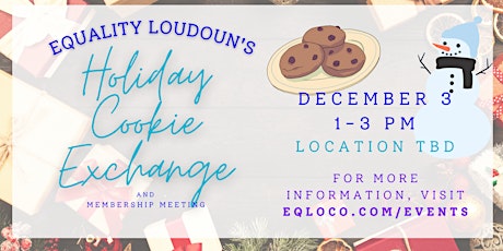 EQLOCO Holiday Cookie Exchange