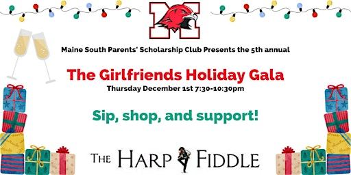 Maine South Parents' Scholarship Club Girlfriend Holiday Gala 2022