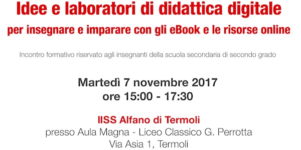 Idee e laboratori di didattica digitale - Zanichelli - Prof. Agostino Perna