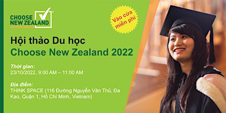 Hội thảo du học Choose New Zealand 2022