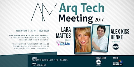 Imagem principal de 3º Encontro Arq Tech Meeting 2017