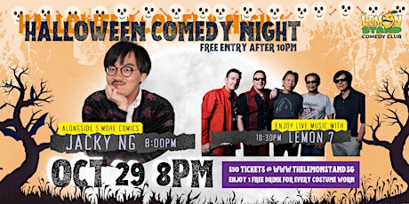 Halloween Comedy Night @ The Lemon Stand Comedy Club