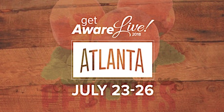 getAwareLive! 2018 The Full Experience: Two Training Days + Conference primary image