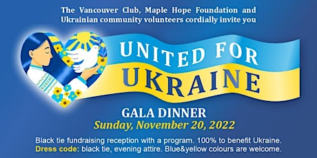 United for Ukraine Gala Dinner