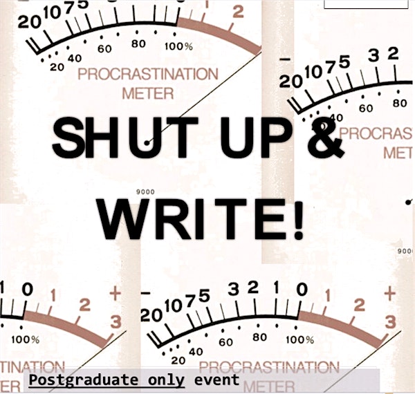 Shut Up & Write in April!