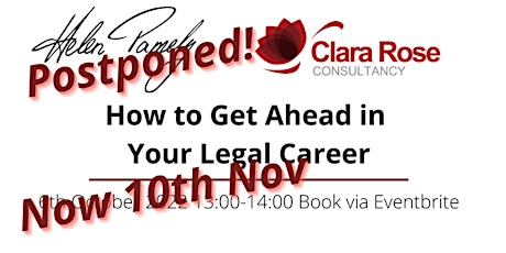 Hauptbild für How to Get Ahead in Your Legal Career