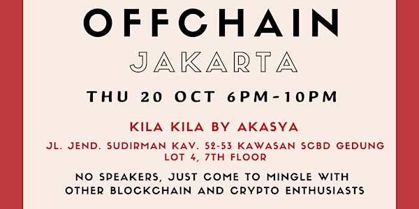 OffChain Jakarta - Crypto Drinks