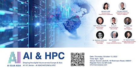 AI & HPC - Shaping the Digital Future Across Europe & Asia