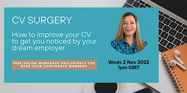 CV surgery for Boss Your Confidence members