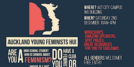 Auckland Young Feminists Hui primary image
