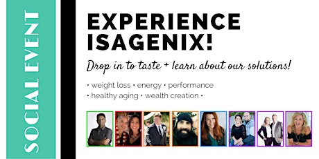 Experience Isagenix! Langley Social Event! primary image