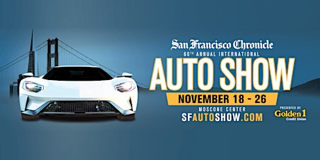 60th Annual San Francisco International Auto Show November 18-26, 2017 primary image