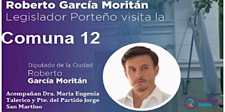 Encuentro con Roberto García Moritan en Comuna 12
