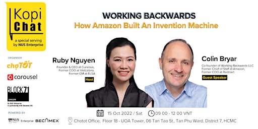 Kopi Chat with Colin Bryar: How Amazon built an invention machine