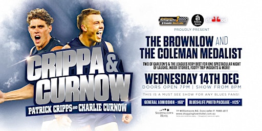 Crippa and Curnow LIVE at Shoppingtown Hotel, Doncaster!