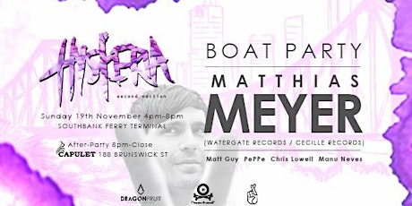DeadbeaT events pres Hysteria second edition - BOAT PARTY ft Matthias Meyer primary image