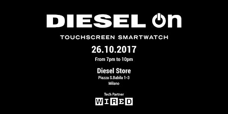 Immagine principale di Diesel On - Touchscreen Smartwatch  