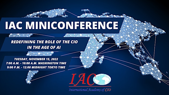 International Academy of CIO (IAC) 2022 Virtual MiniConference image