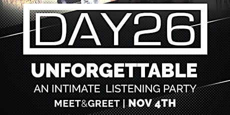 UNFORGETTABLE (Intimate Listening Party)  primary image