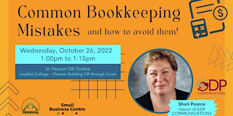 Common Bookkeeping Mistakes... and how to avoid them