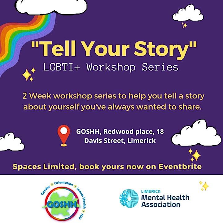 Tell Your Story - LGBTI+ Workshop Series image