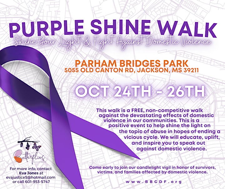 Purple Shine Walk and Candlelight Vigil image