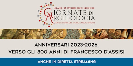 Anniversari francescani - Verso gli 800 anni di Francesco d'Assisi