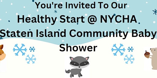 NYCHA Community Baby Shower at West Brighton Houses