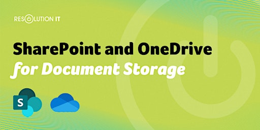 SharePoint Online and OneDrive Document Storage Training Course primary image
