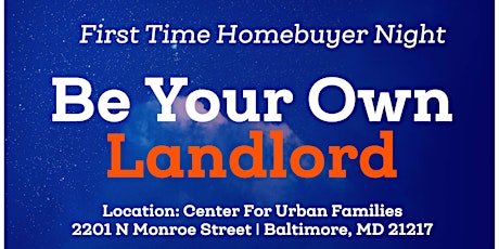 Be  Your Own Landlord: An info session for first-time homebuyers