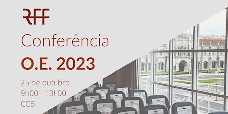 Conferência O.E. 2023: Propostas Fiscais