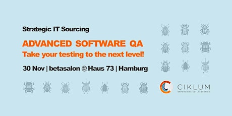 Advanced Software QA: Take your testing to the next level! (Hamburg)