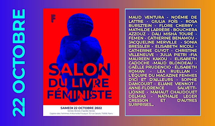 Image pour Salon du Livre Féministe -  22 Octobre 2022 